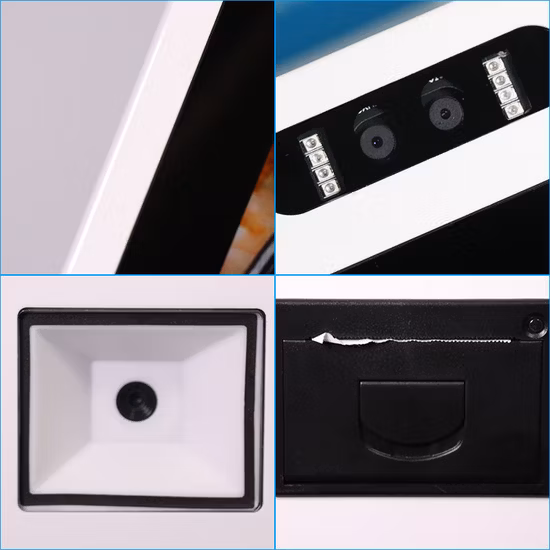 21.5 22 Inch Self Service Order Payment Touch Screen Kiosk Self Pay Machine Barcode Scanner Kiosk for Chain Store