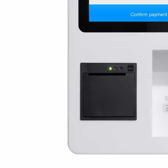 27 インチのセルフ注文キオスク マクドナルド ファーストフード セルフ