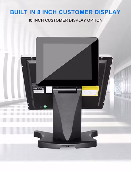 15.6 インチ Android ウィンドウ POS オールインワン PC キオスク タッチ スクリーン レジ